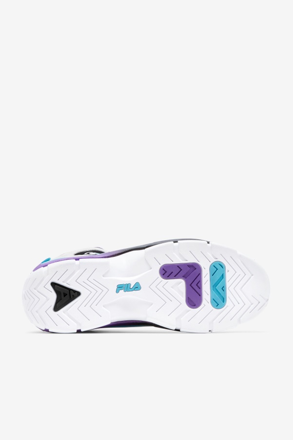 White/Blue/Purple Fila Men's Grant Hill 2