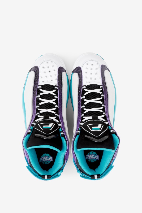 White/Blue/Purple Fila Men's Grant Hill 2