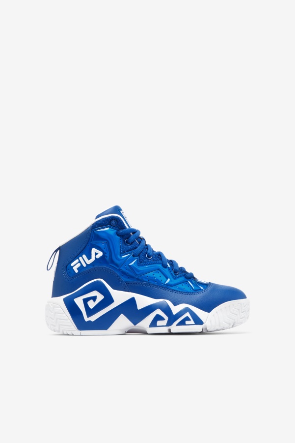 Fila Blue/White Big Kids' Mb Night Walk