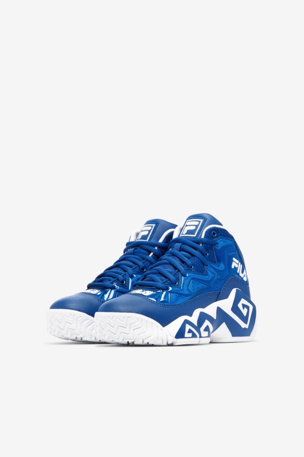 Fila Blue/White Big Kids' Mb Night Walk