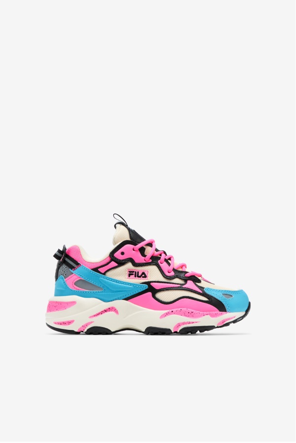 Gardenia/Bluefish/Sugar Plum Big Kids' Ray Tracer Apex Fila