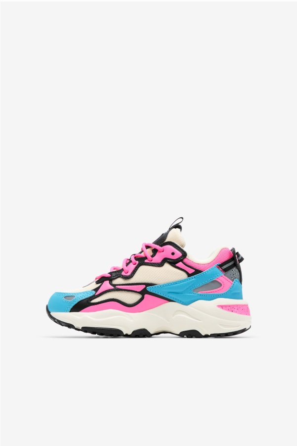 Gardenia/Bluefish/Sugar Plum Big Kids' Ray Tracer Apex Fila