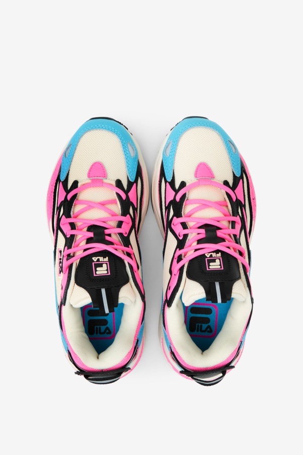 Gardenia/Bluefish/Sugar Plum Big Kids' Ray Tracer Apex Fila