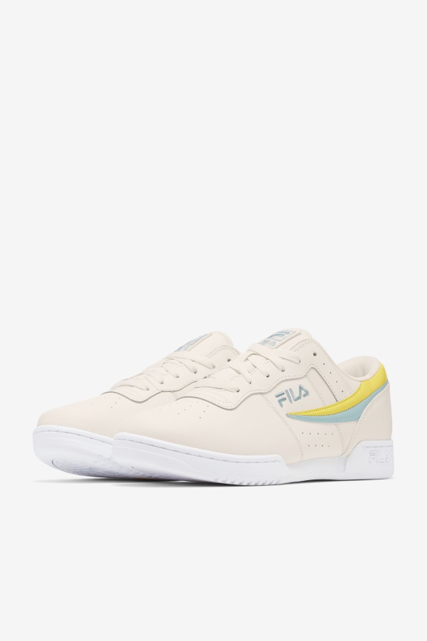 Fila Men's Original Fitness Egret/Aurora/Gray Mist