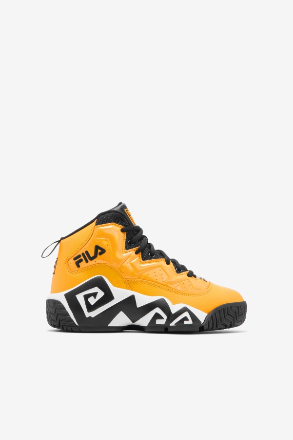 Lemon/White/Black Big Kids' Mb Night Walk Fila