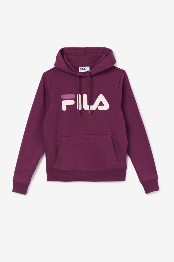 Lucy Hoodie Fila Grape Wine/Potpourri/Rouge