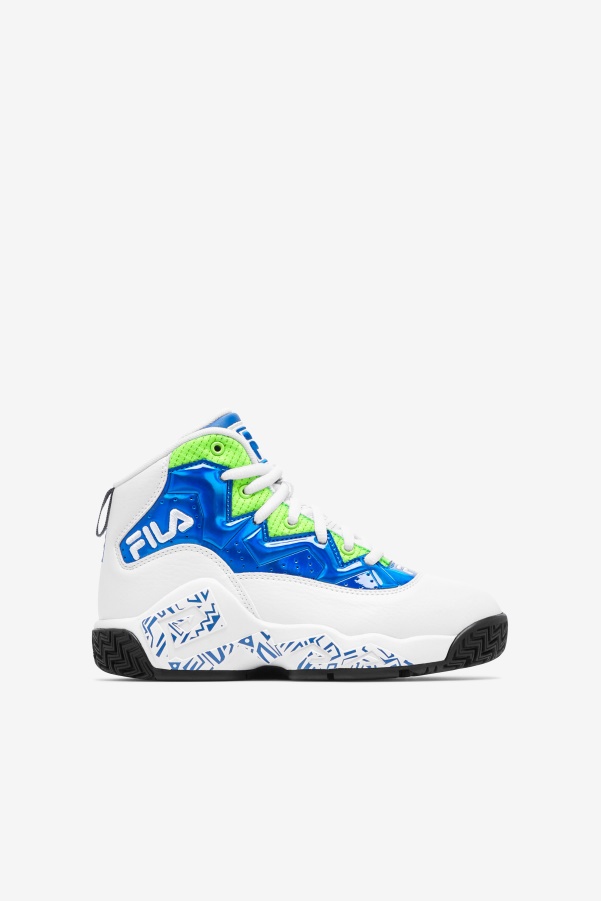 Little Kids' Mb Night Walk Fila White/Blue/Green