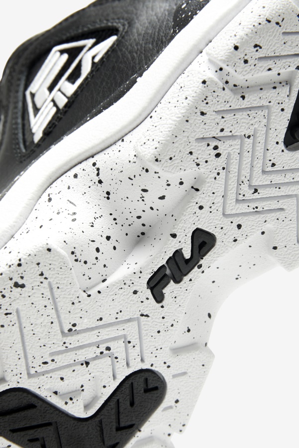 Black/White Fila Little Kids' Grant Hill 2