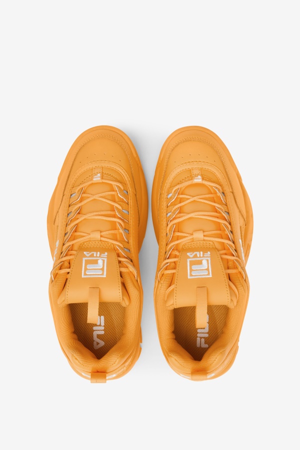 Marigold/White Fila Women's Disruptor 2 Premium