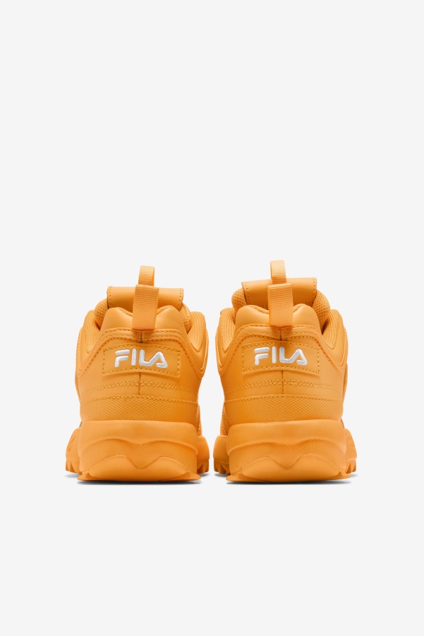 Marigold/White Fila Women's Disruptor 2 Premium