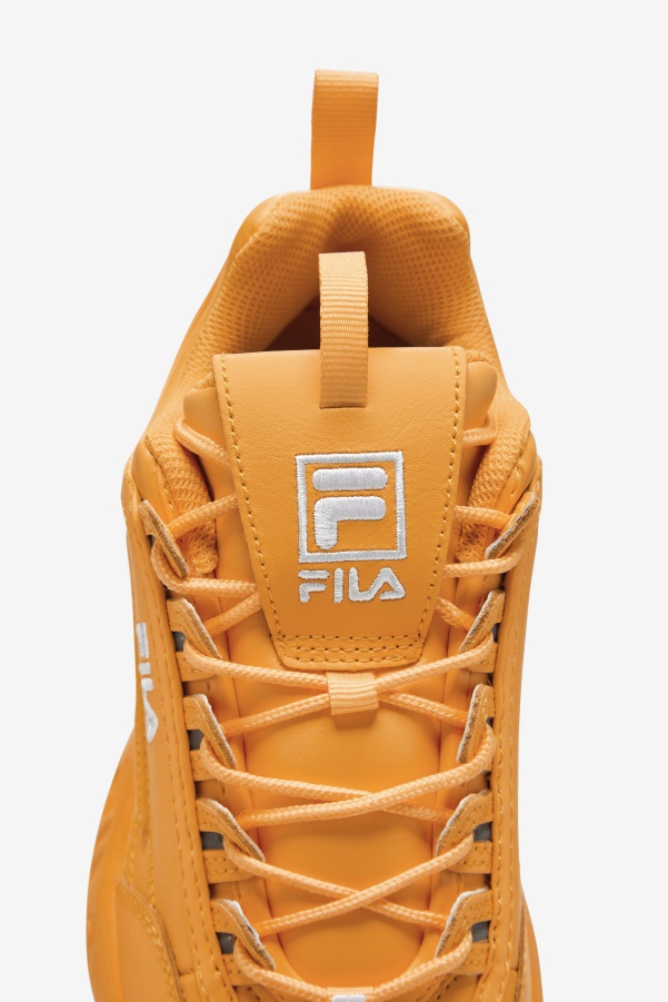 Marigold/White Fila Women's Disruptor 2 Premium