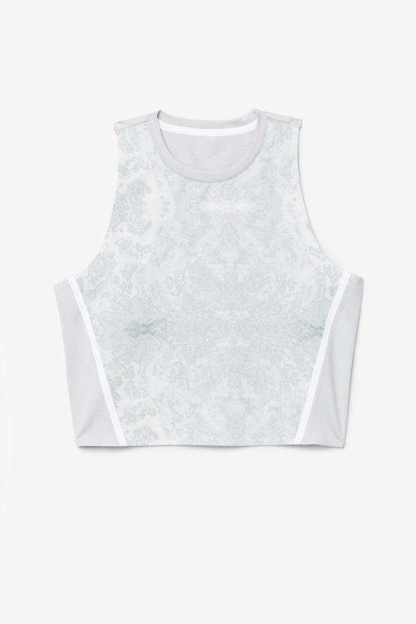 Fila Highrise/White Uplift Athletic Crop Top