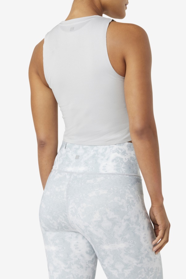 Fila Highrise/White Uplift Athletic Crop Top