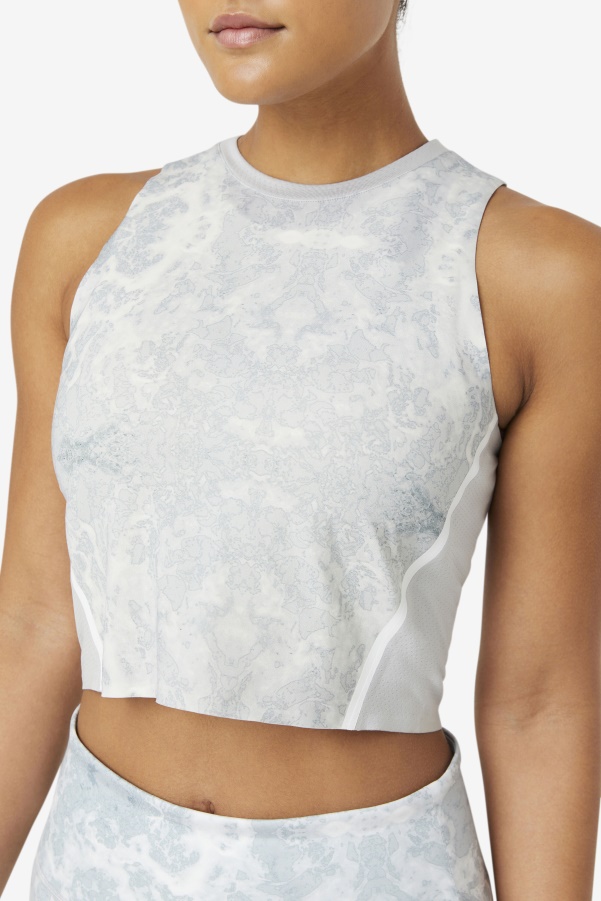 Fila Highrise/White Uplift Athletic Crop Top