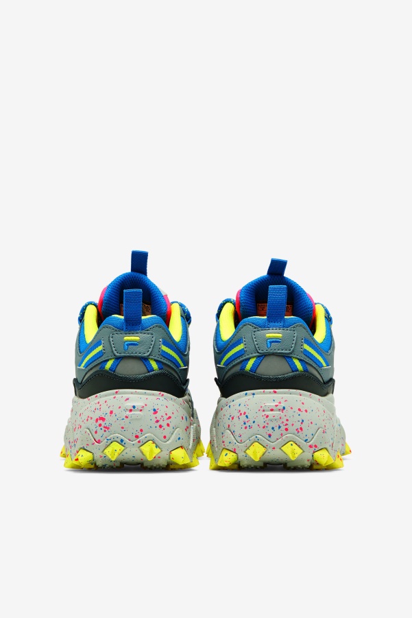 Pink Glo/Monument/Blue Fila Women's Oakmont TR