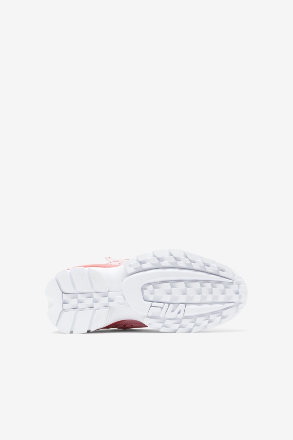 Fila Pink/Coral Blush/White Big Kids' Disruptor 2 Exp