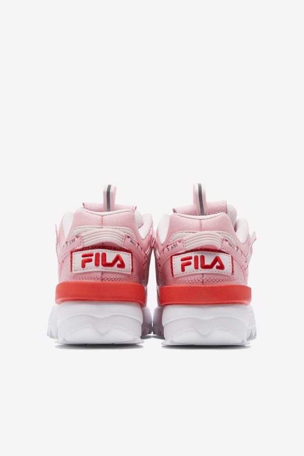 Fila Pink/Coral Blush/White Big Kids' Disruptor 2 Exp
