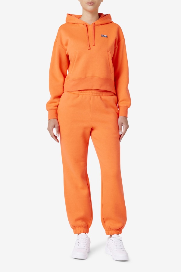 Fiery Coral Fila Lassie Jogger