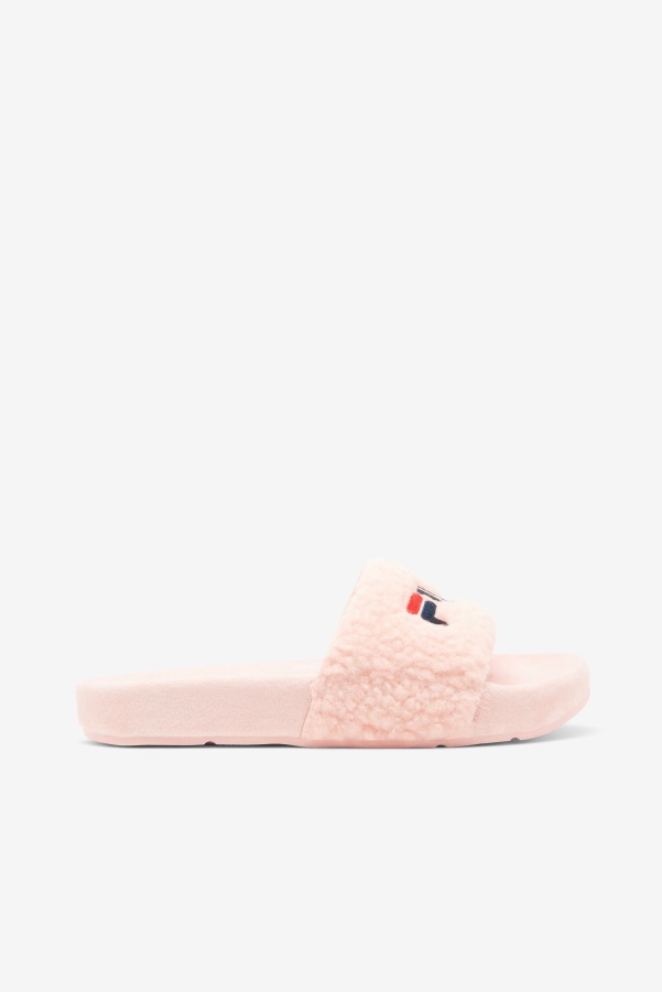 Women's Fuzzy Drifter Fila Pink/Navy/Red