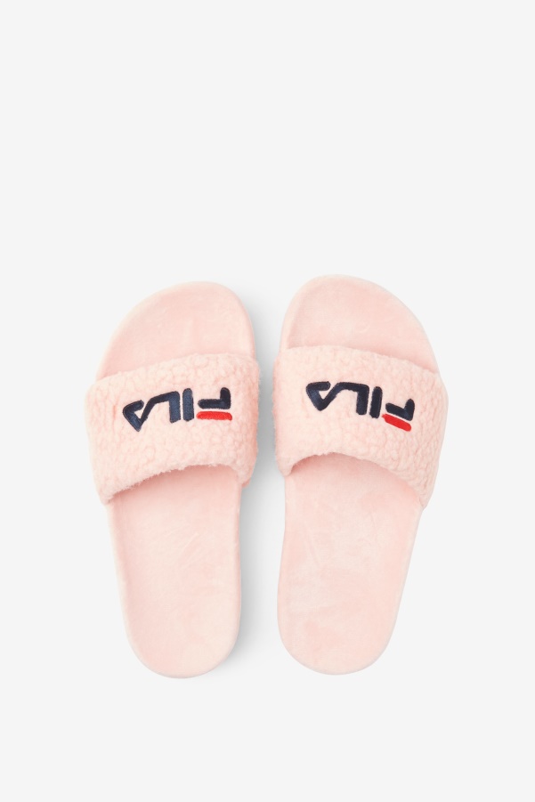 Women's Fuzzy Drifter Fila Pink/Navy/Red