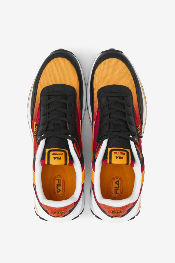 Fila Men's Renno Black/Red/Gold