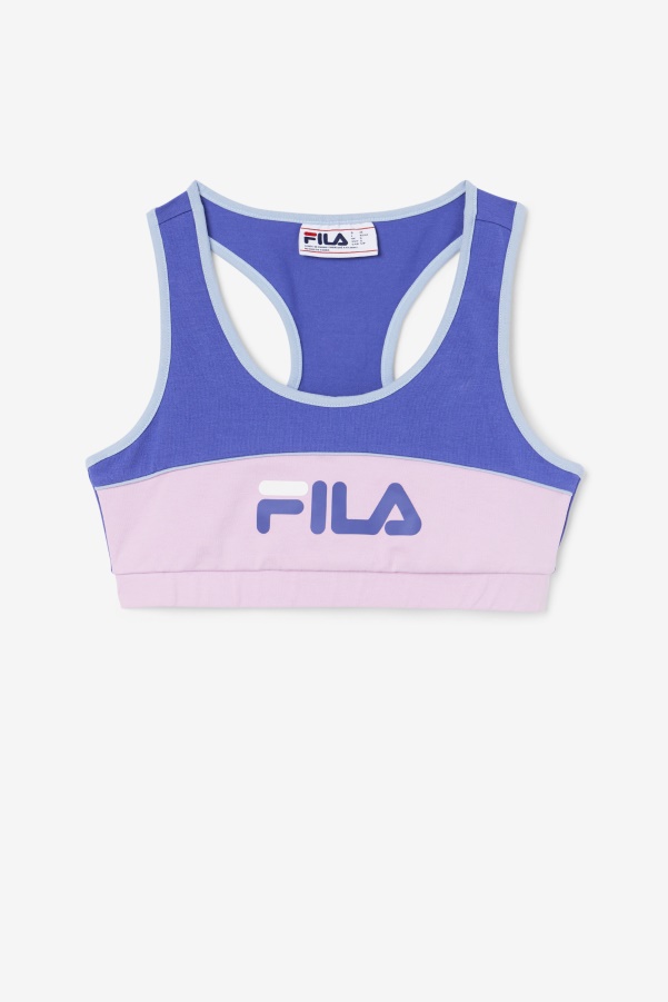 Kairi Bra Top Fila Blue/Orchid/Blue/White