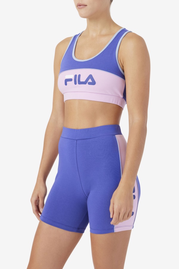 Kairi Bra Top Fila Blue/Orchid/Blue/White