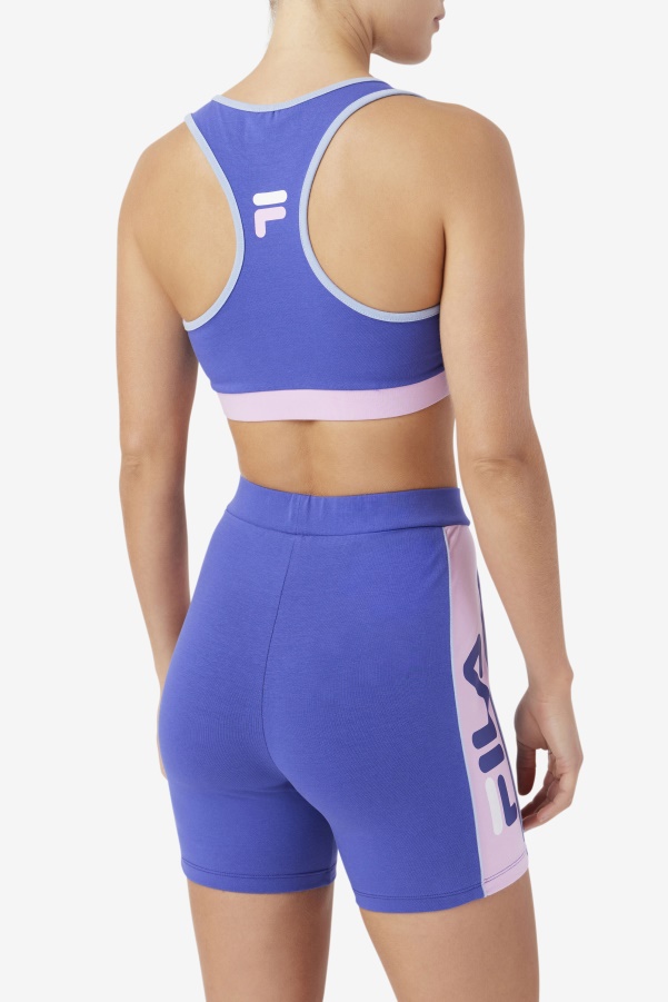 Kairi Bra Top Fila Blue/Orchid/Blue/White
