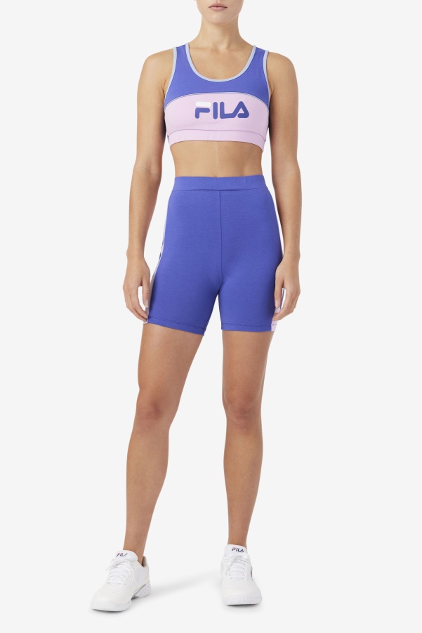 Kairi Bra Top Fila Blue/Orchid/Blue/White