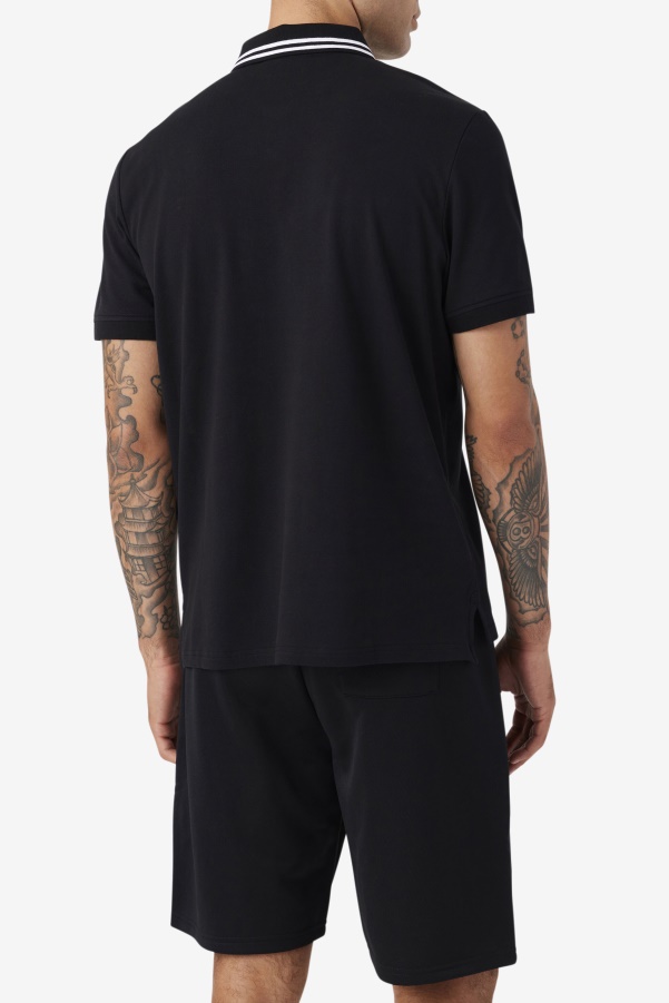 Black Jelen Polo Fila