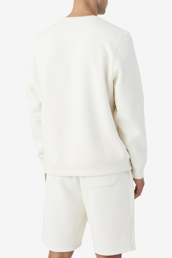 Kory Crewneck Sweatshsirt Fila Gardenia/Fiery Red