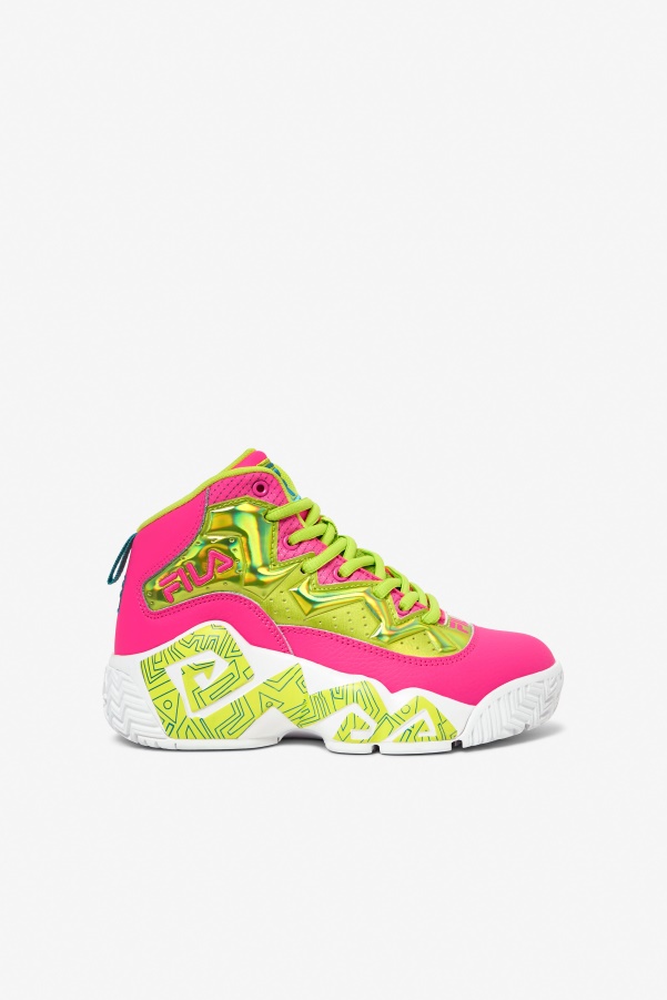 Fila Little Kids' Mb Night Walk Pink/Lime Punch/White
