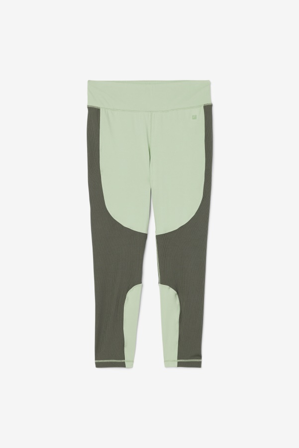 Basil/Thyme Fila Forza Textured Long Legging