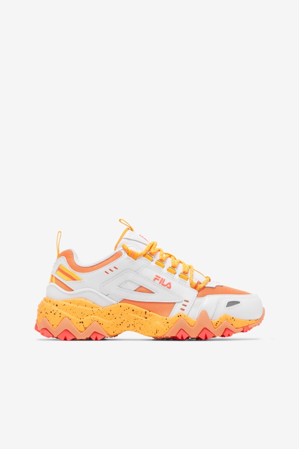 Fila White/Orange/Orange Women's Oakmont Tr