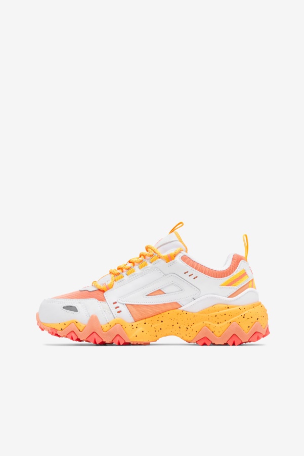 Fila White/Orange/Orange Women's Oakmont Tr