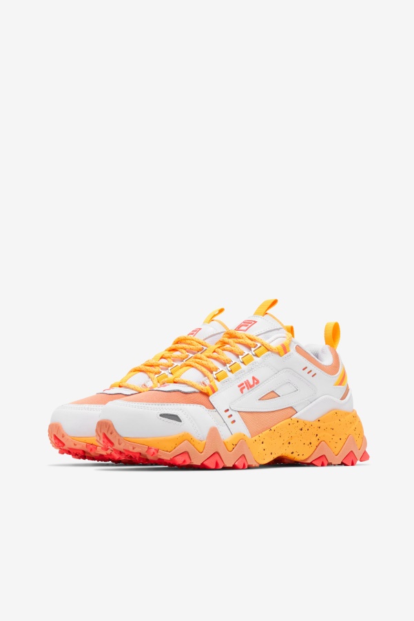 Fila White/Orange/Orange Women's Oakmont Tr