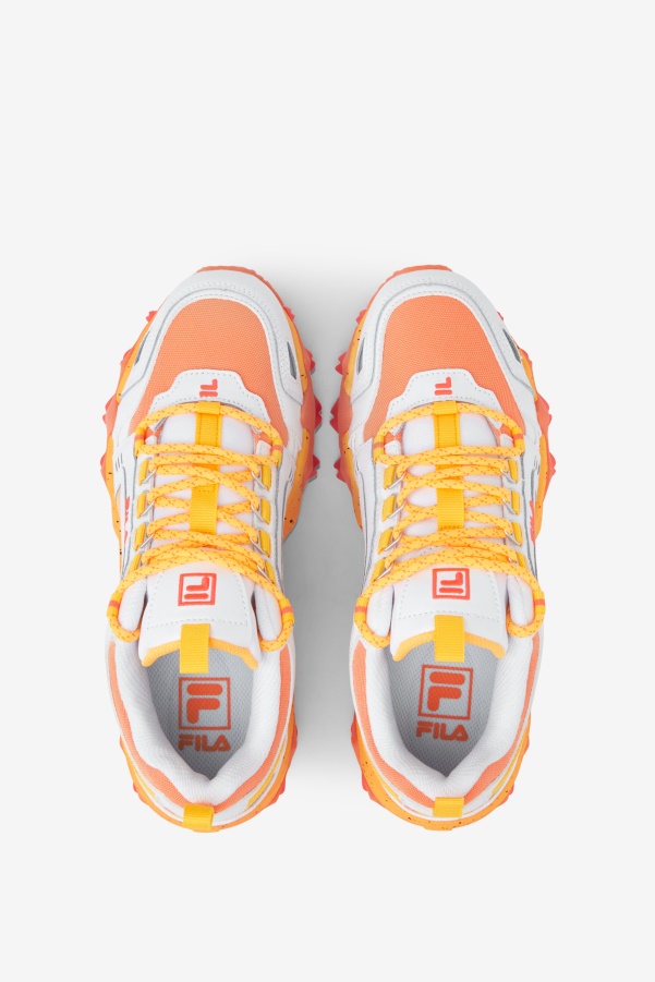 Fila White/Orange/Orange Women's Oakmont Tr