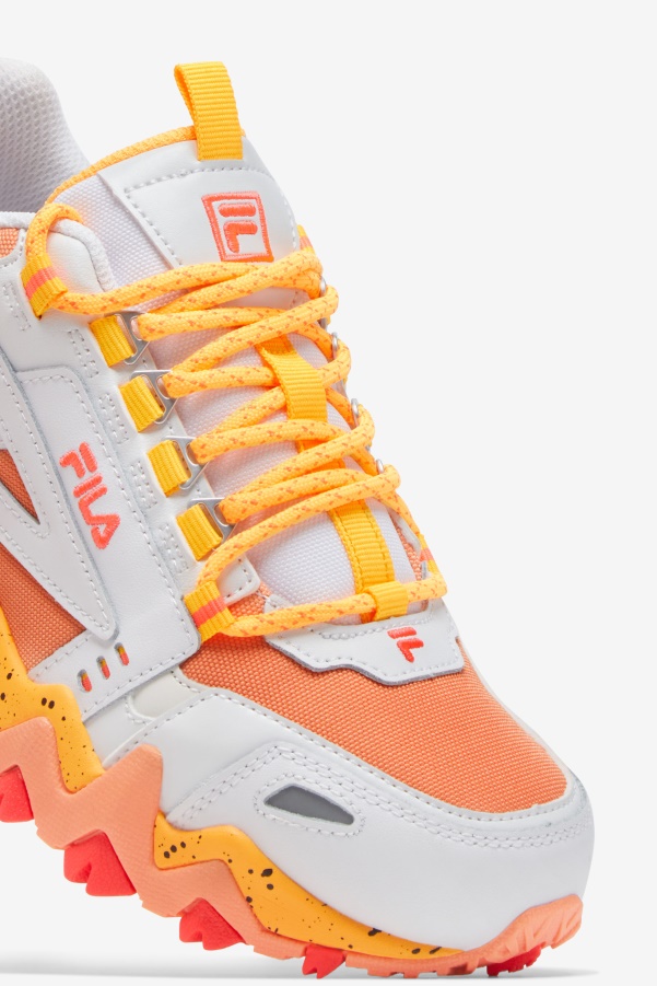 Fila White/Orange/Orange Women's Oakmont Tr