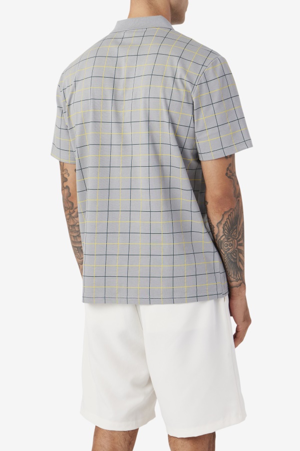 Fila Monument/Yellow/June Bug Mand Polo