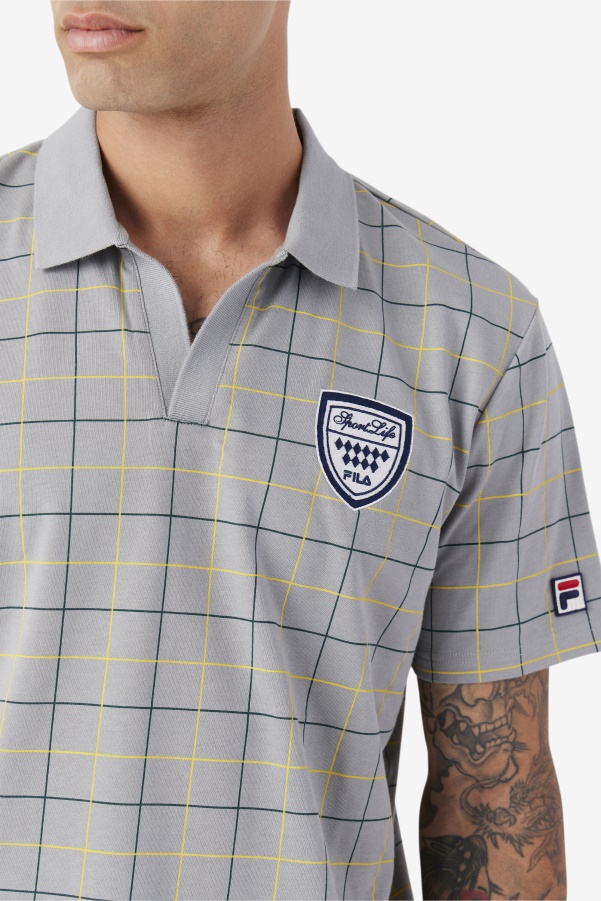 Fila Monument/Yellow/June Bug Mand Polo