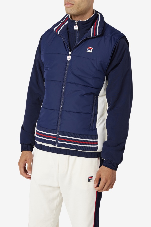 Fila Peacoat/Gardenia Matias Vest
