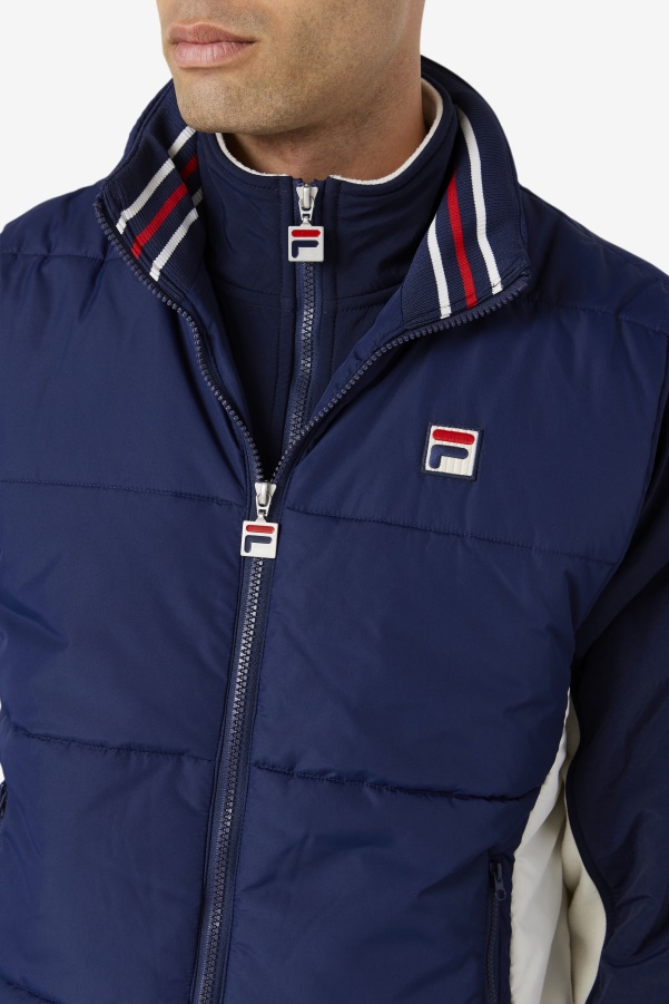 Fila Peacoat/Gardenia Matias Vest