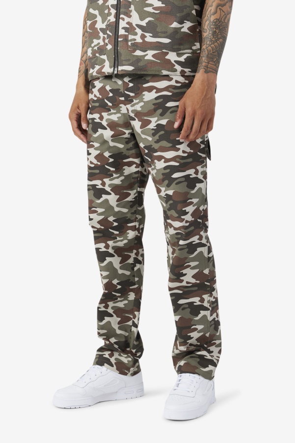 2Pac Cargo Pant Fila Camo Print