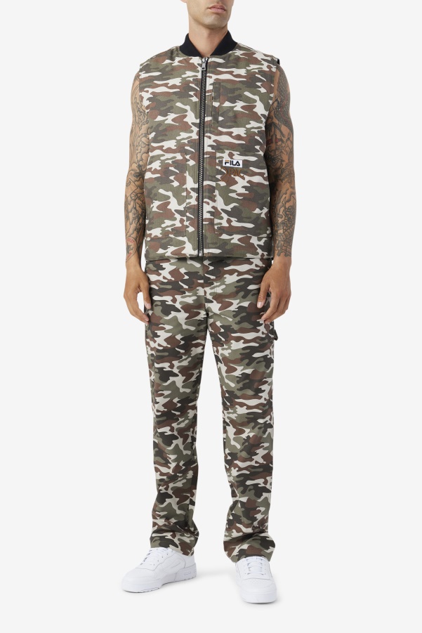 2Pac Cargo Pant Fila Camo Print