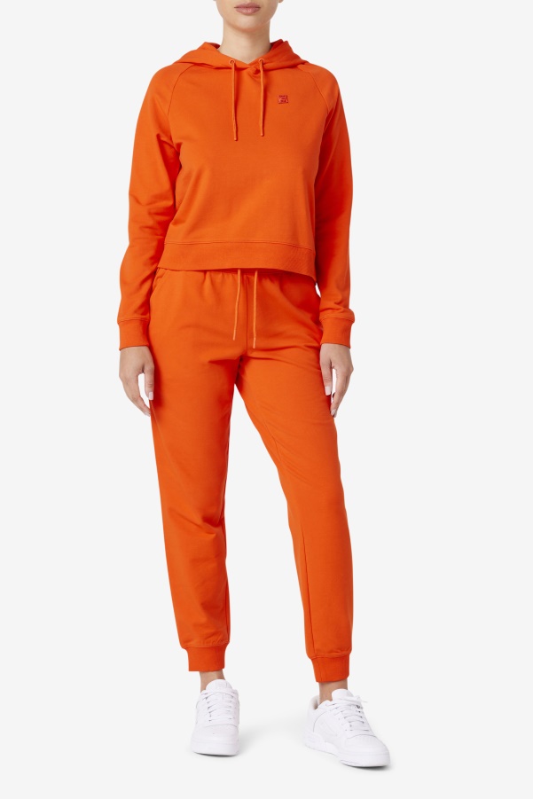 Fila Valeria Hoodie Orange.Com