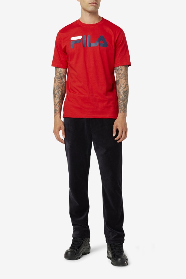 Red Fila Men's Eagle Tee