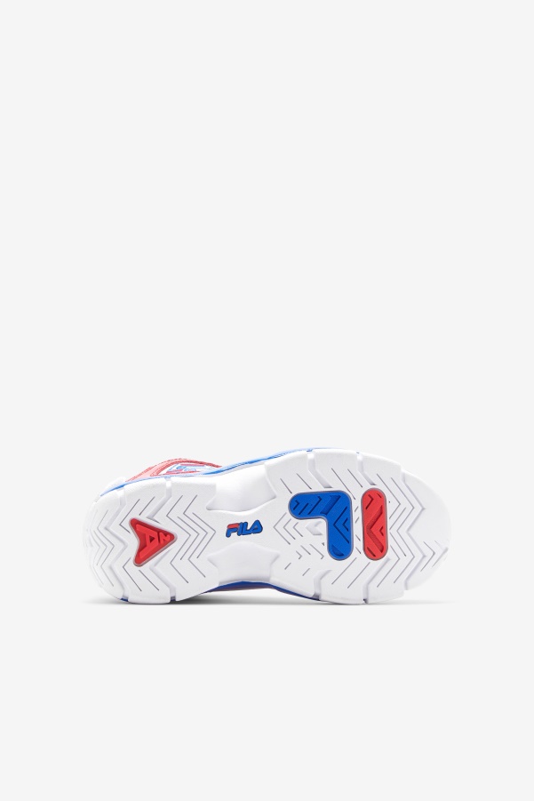 Fila White/Red/Blue Big Kids' Grant Hill 2