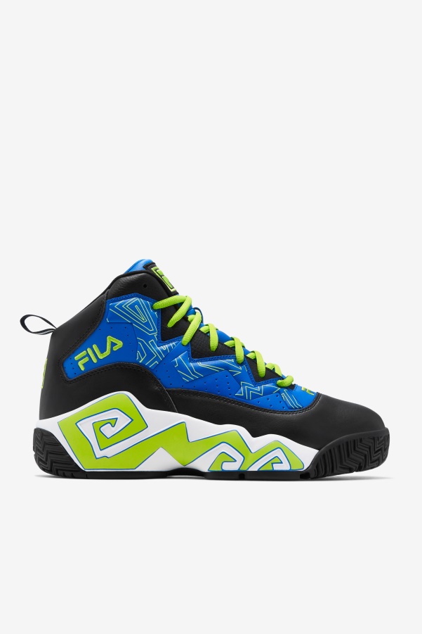 Blue/Black/Lime Punch Fila Men's MB