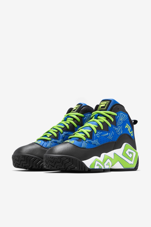 Blue/Black/Lime Punch Fila Men's MB