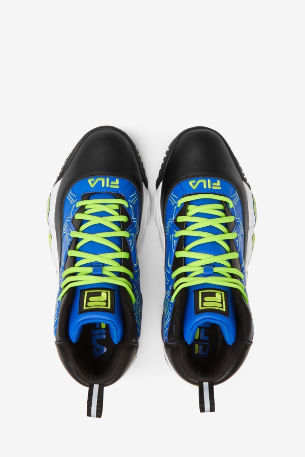 Blue/Black/Lime Punch Fila Men's MB